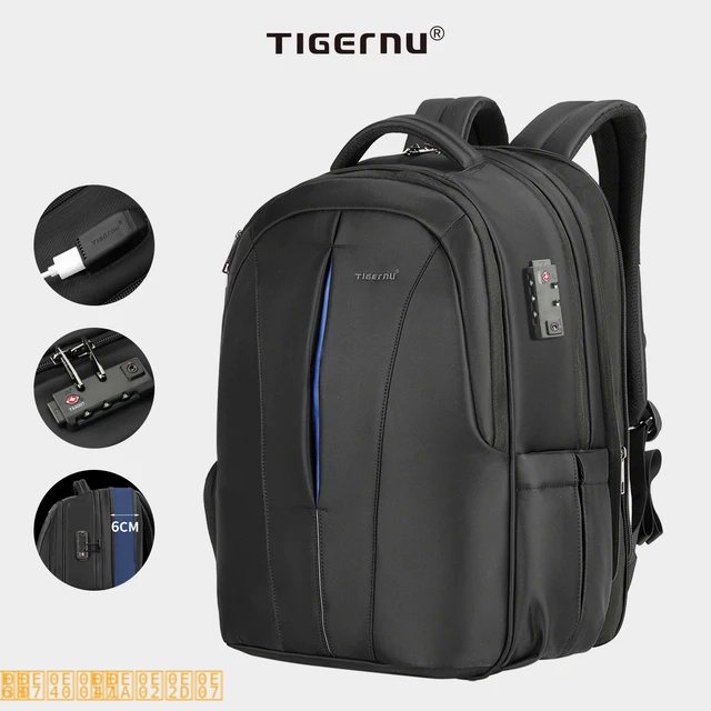 ！#@Lifetime Warranty Men Backpack 14 15.6 17inch Laptop Backpack For Men TSA Anti Theft Bag Travel Backpacks Bag For Sch