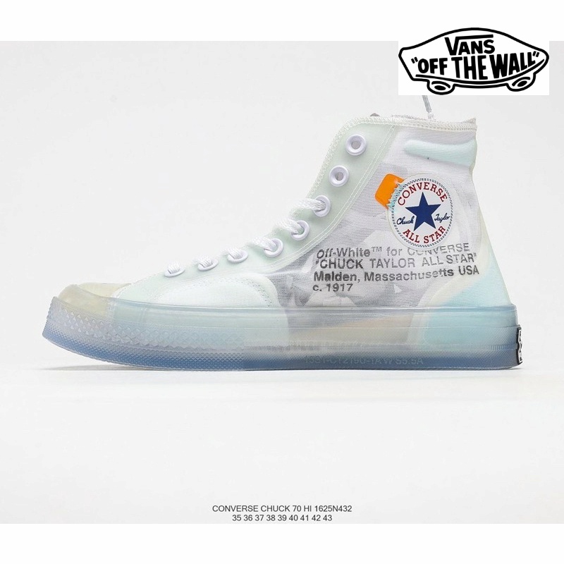 OFF WHITE off white x converse chuck taylor 1970s 1.0 men sneakers casual premium shoes -36-43 euro