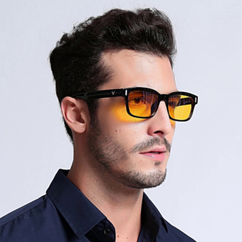 Blue Ray Computer Glasses Men Screen Radiation Eyewear Brand Design Office Gaming  Light Goggle UV B