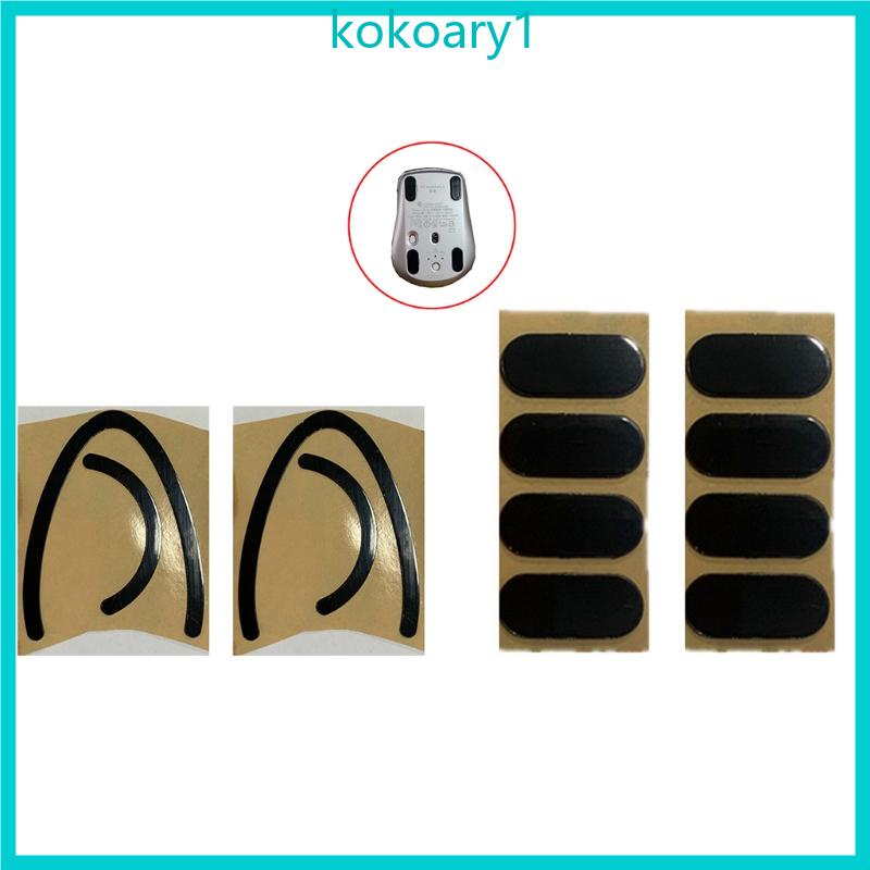 Koko แผ่นรองเมาส์ กันลื่น สําหรับ MX Vertical MX Anywhere 3 Mouse 2 ชุด