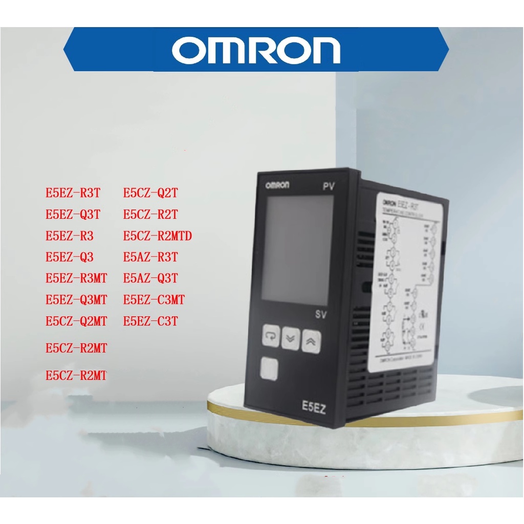 Omron เครื่องวัดอุณหภูมิ E5EZ-R3T Q3T E5AZ-Q3T R3T E5CZ-R2MT Q2MT R2T