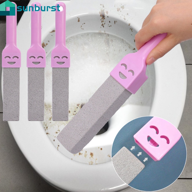 เครื่องมือทําความสะอาดห้องน้ํา - แปรงทําความสะอาดหินลอยน้ํา - แปรงห้องน้ํา ด้ามจับยาว โค้ง - ห้องน้ําไม่มีมุมตาย, แปรงกําจัดสิ่งสกปรก