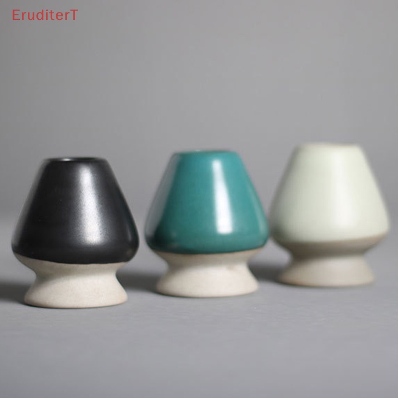 [EruditerT] ชุดชงชาญี่ปุ่น ชุดชงชาไม้ไผ่ สั่น ยืน หน้าปัดชา แปรงกวน [ใหม่]