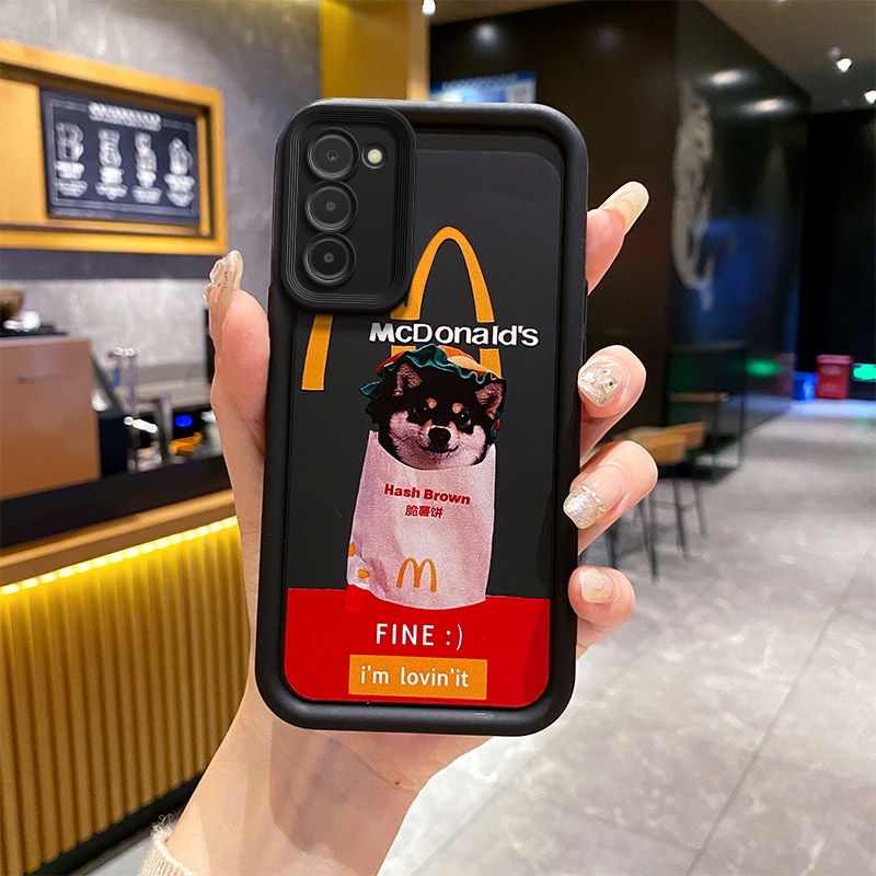 เคส samsung a03s คสโทรศัพท์มือถือ ลายน่ารัก สีดํา สําหรับ samsung a03s samsung a02s - รูปที่ 4