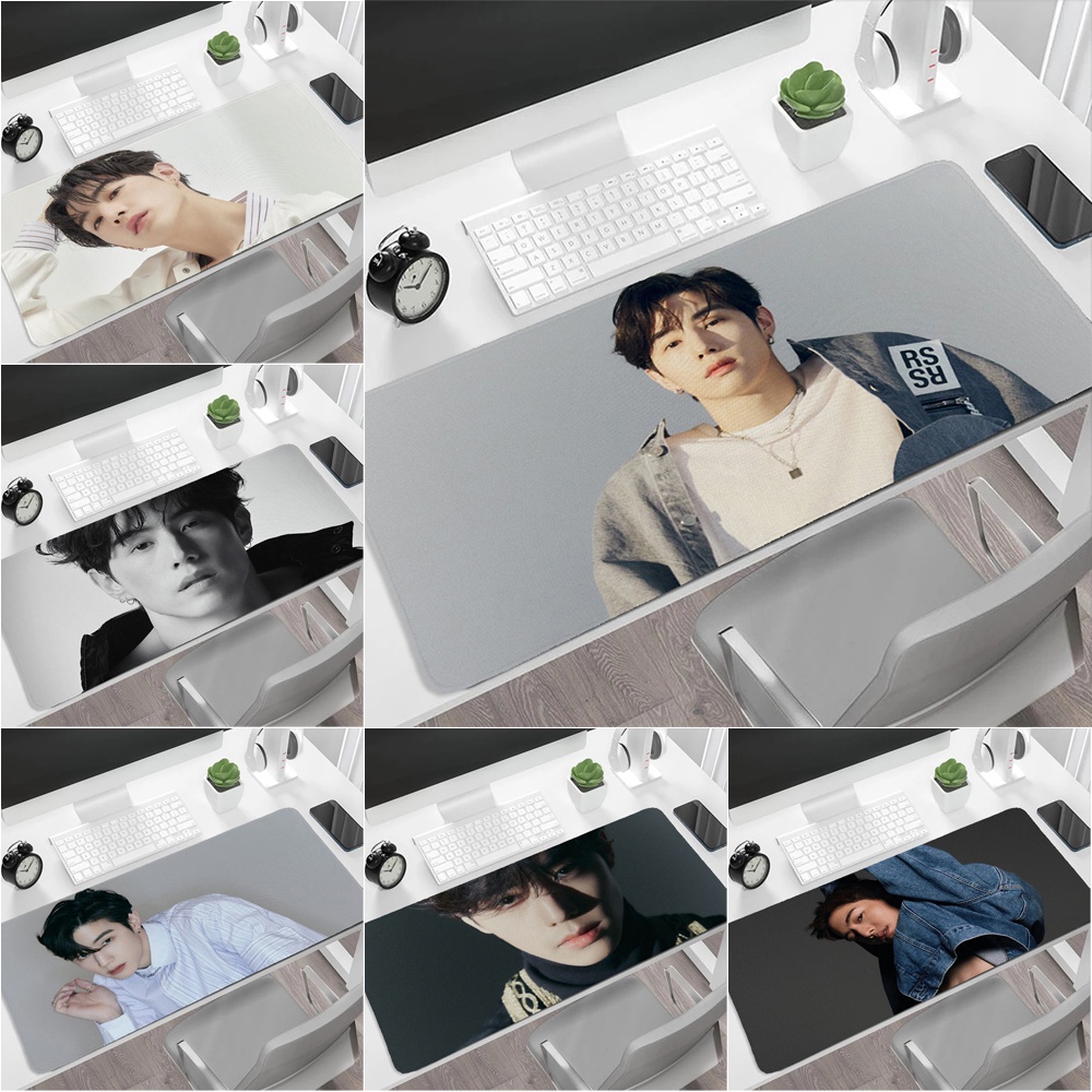 Got7 Mark แผ่นรองเมาส์ คีย์บอร์ด ขนาดใหญ่ 60x30 ซม. 80x40 ซม. สําหรับคอมพิวเตอร์ สํานักงาน
