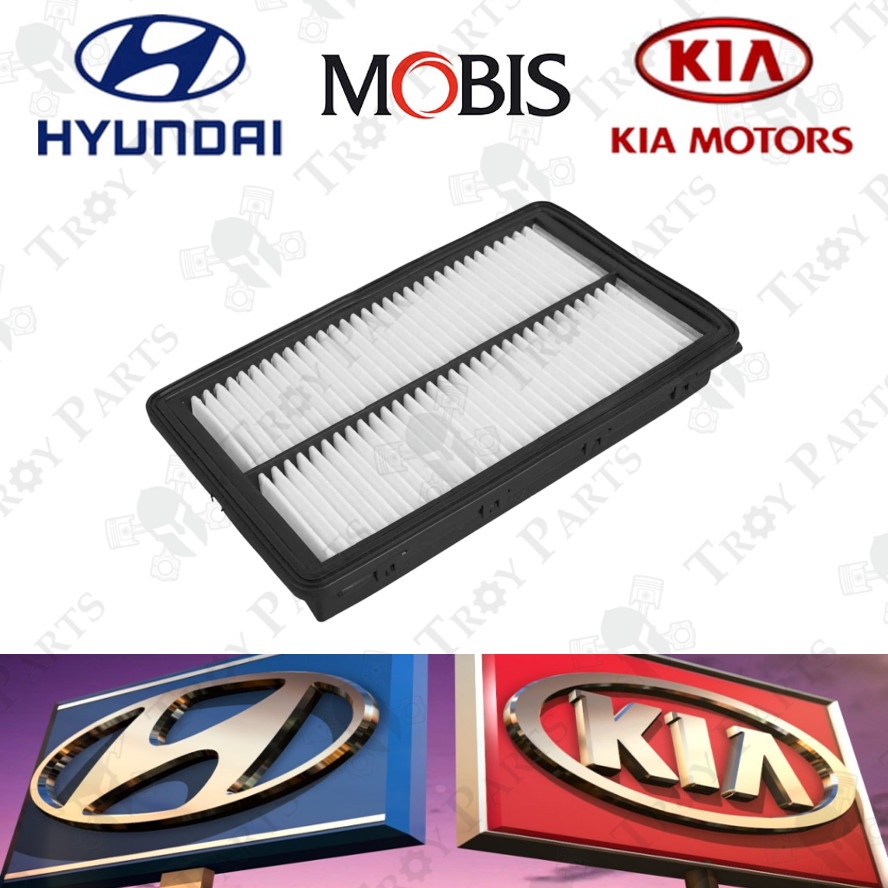 Kia Hyundai ไส้กรองอากาศเครื่องยนต์ Kia Sorento UM 2.2 Grand Carnival 2.2 ดีเซล 2015- Hyundai Santa Fe TM 2.2 (28113-A9200)