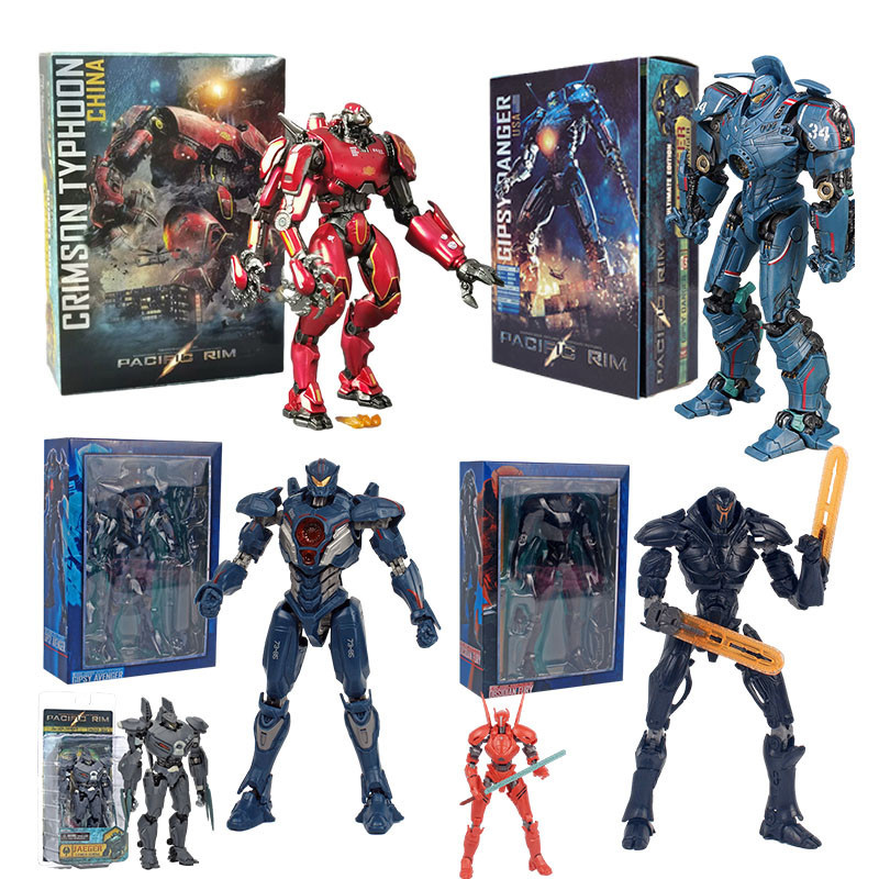Neca ฟิกเกอร์แอกชัน Pacific Rim Gipsy Avenge Coyote Tango Cherno Alpha Crimson Typhoon Horizon Brave Gipsy Danger ของเล่นสําหรับเด็ก