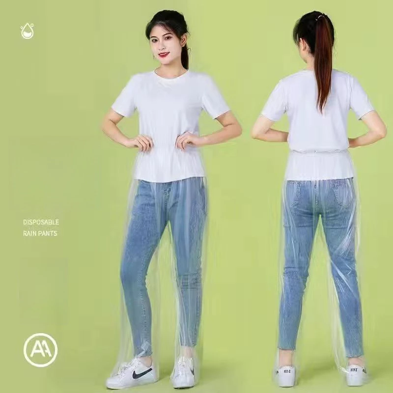 ชุดเสื้อกันฝนและกางเกงกันฝนแบบหนา สองชิ้น