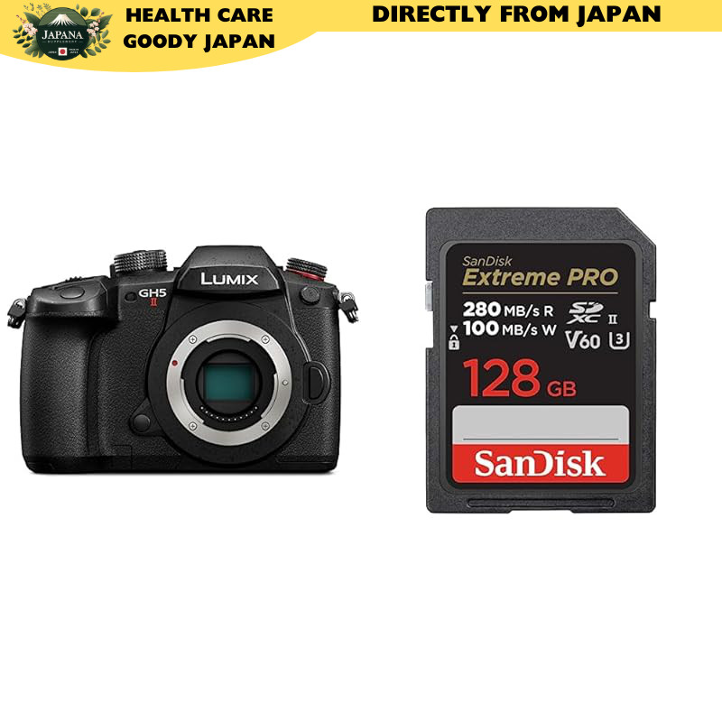 "Panasonic Lumix GH5M2 Mirrorless Camera Body - Black"