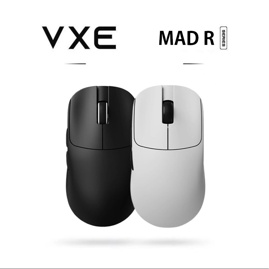 Vxe MAD R/R MAJOR เมาส์สําหรับเล่นเกมสองโหมดไร้สาย PAW3395/3950 รองรับแบบมีสาย/ไร้สาย 1K 8K