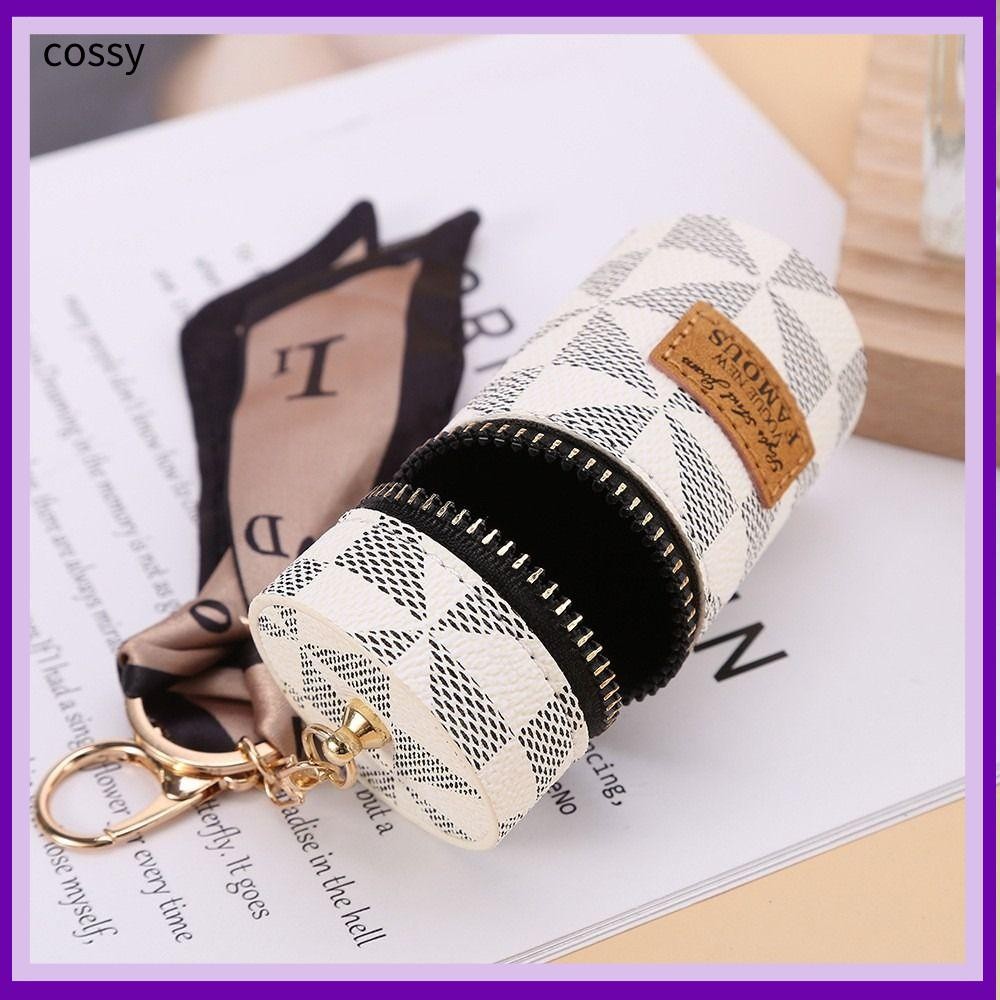 Cossy กระเป๋าใส่เหรียญพิมพ์ลาย, Splicing สีทึบหลายสไตล์ MINI กระเป๋าถือ,ประณีต PU เสือดาวงูพิมพ์หูฟังกระเป๋า Universal