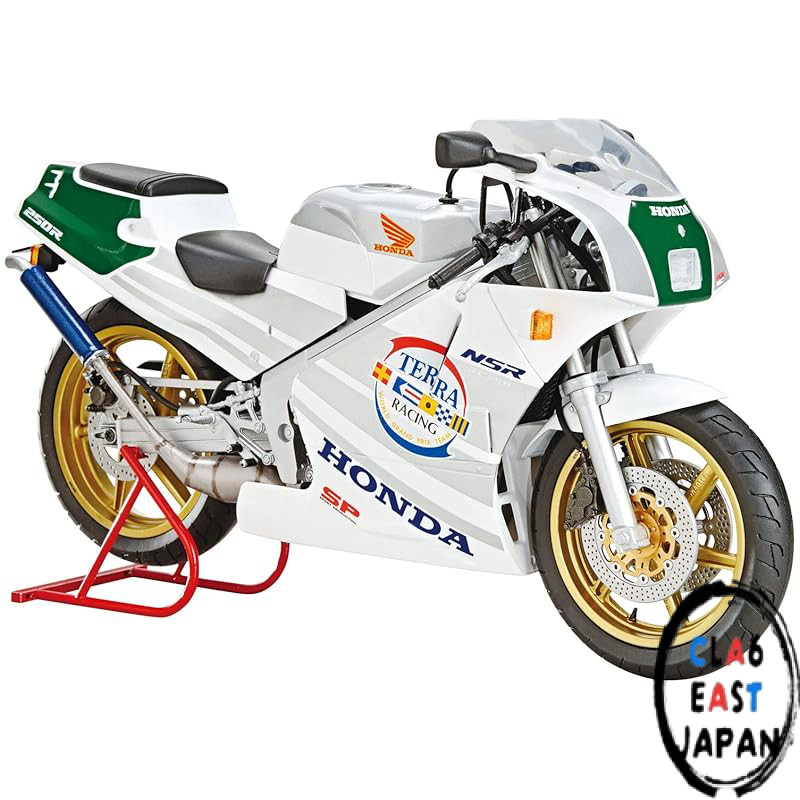 Aoshima Bunka Kyozai 1/12 The Bike Series No. 52 Honda MC18 NSR250R SP Custom 1989 Plastic Model Kit