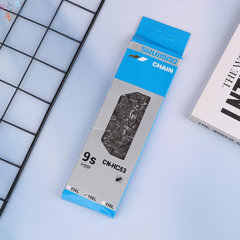 [KEW] 6 7 8 9 10Speed โซ่จักรยาน HG40 HG53 HG73 HG95 HG601 HG701 HG901 M7100 M8100 M9100 116 Links R