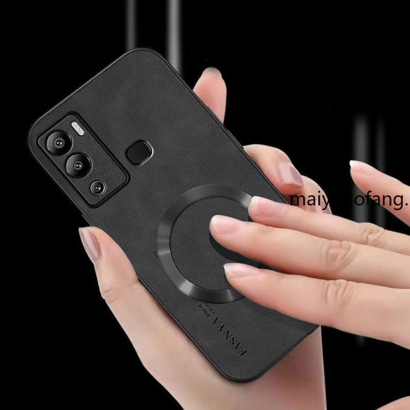 ปลอก infinix hot 12i infinix hot 12 play infinix hot 12 เคสโทรศัพท์ป้องกันการสั่นสะเทือนแหวนดูดแม่เหล็กฝาครอบป้องกันพร้อมขอบนุ่มและกันลื่นฝาหลัง ybpcxq - รูปที่ 2