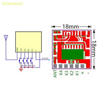 [WillBeRedT] โมดูลตัวส่งสัญญาณ RF ไร้สาย 433Mhz 1527 433Mhz [ใหม่]