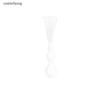 Nf หวีแปรงผม ขนาดเล็ก และแปรงทําความสะอาด ด้ามจับฝัง nobleflying