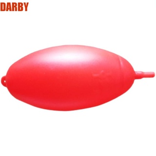 Darby ทุ่นลอยน้ํา พลาสติก สีแดง ขนาดใหญ่ สําหรับตกปลา 10 ชิ้น