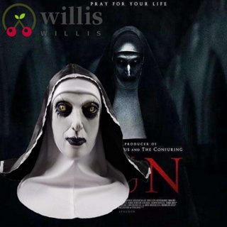 Willis หน้ากากยาง รูป Nun น่ากลัว พร็อพคอสเพลย์ฮาโลวีน 2 Nun