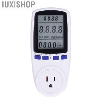 Iuxishop Power Meter Plug  120V Overload Protection Energy  Record Consumption for Home