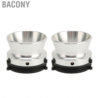 Bacony 1 Pair Nab Hub Adapter 10 Inch Opener Universal  Polished Aluminum