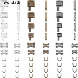 Wonda ชุดอุปกรณ์ซ่อมแซมซิปโลหะ 3 สี แบบเปลี่ยน สําหรับเสื้อแจ็กเก็ต 3 5 8 10