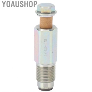 Yoaushop Fuel Rail Decompression Valve Alloy Steel Housing Pressure Relief 095420 0140 for Heavy Duty Auto