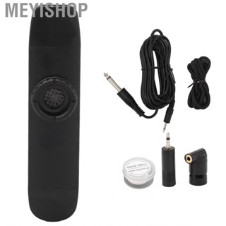 Meyishop Metal Kazoo Instrument  Adjust Tones Black Aluminium Alloy for Home Guitar