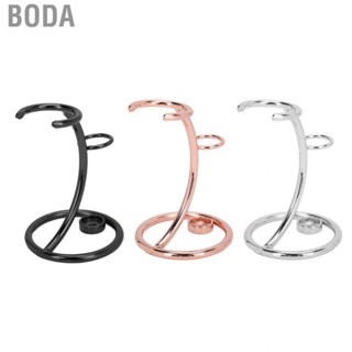 Boda Stainless Steel Stand For Safety Razor Straight &amp; Shaving Brush Tools