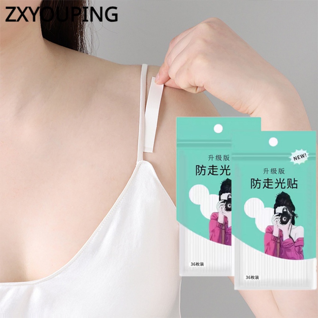 ZXYOUPING แผ่นกันลื่นแบบสองด้าน ใช้งานได้กับเสื้อและกระโปรง ออกแบบมาเพื่อไม่ทํารายบนเนื้อผ้า