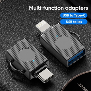 อะแดปเตอร์ Type C เป็น USB 3.0 Type-C สาย OTG สําหรับ MacBook Oneplus Xiaomi Huawei เครื่องอ่านแฟลชไดรฟ์โทรศัพท์มือถือ