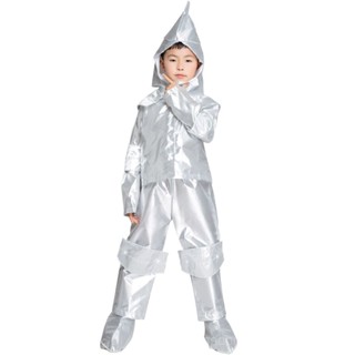 [0709]SZMRP-COS-B S-XL Wizard of Oz Children Tin Man Role Play Halloween Boys Masquerade Stage Costume Comic  Gift  Animation  Cosplay  Costume PCPI