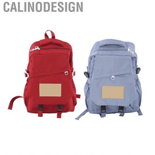 Calinodesign Nylon Backpack  Large  School Bag Fashion for Work Shopping