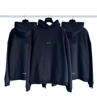 ขายดี BA64687IAGA เสื้อกันหนาวแขนยาว มีฮู้ด ปักลายหัวใจ สําหรับผู้ชายและผู้หญิง