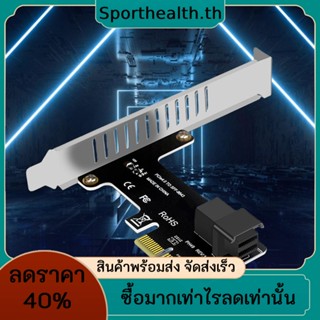 Pcie X4 เป็น SFF8643 การ์ดขยาย PCI-EX4 X8 X16 PCI E เป็น SFF-8643 อะแดปเตอร์แปลงฮาร์ดดิสก์ PCIE เป็น U2