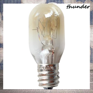 Thunder E12 หลอดไฟคริสตัล 110V 15W ทนอุณหภูมิ สําหรับเตาอบ ไมโครเวฟ