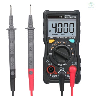 Handheld Digital Multimeter RM404B Multifunction Mini Multi Meter AC/DC Voltage Transistor Tester Ammeter Temperature Sensor Test Lead Probe