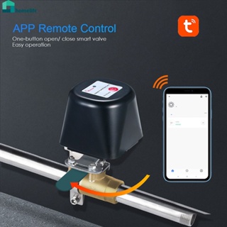 Tuya Zigbee Smart Valve Controller สำหรับท่อส่งก๊าซปิดอัตโนมัติเข้ากันได้กับ Alexa Google Assistant Home home home