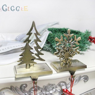 ⭐NEW ⭐Fireplace Tables Christmas Hook Snowflake Zinc Alloy Convenient Design