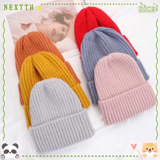 Nextth หมวกบีนนี่ หมวกบีนนี่ ลําลอง อบอุ่น ลายหัวกะโหลก