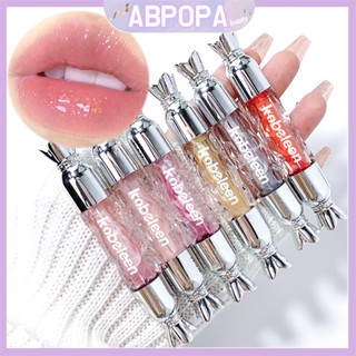 Abpopa Beauty Kobeleen Girls ลิปกลอส เพิ่มความชุ่มชื้น ไม่มีเส้นริมฝีปาก