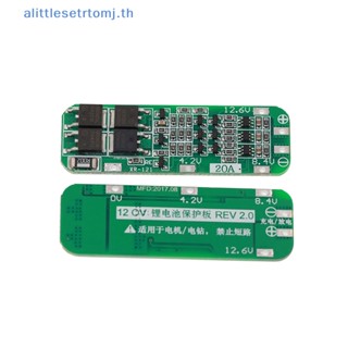 Alittlese บอร์ดโมดูลชาร์จลิเธียม PCB BMS 12V 12.6V 18650 สําหรับมอเตอร์สว่าน 12.6V Lipo Cell