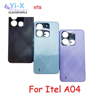  ฝาครอบแบตเตอรี่ด้านหลัง สําหรับ Infinix Itel A04