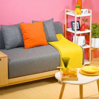 [กทม. 3-5 วัน ส่ง] Koncept furniture โซฟา 2 ที่นั่ง KC-PLAY รุ่น WIB สีไม้อ่อน (140x70x71 ซม.)