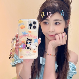 เคสโทรศัพท์มือถือแบบแข็ง ลายขนมปัง ดาว สําหรับ iPhone 11 12 12Pro 12ProMax 13 13Pro 13ProMax 14 14Pro 14ProMax