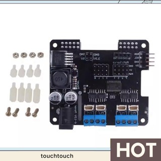 บอร์ดขยายหุ่นยนต์ มอเตอร์หมวก 4 ทาง รีโมตคอนโทรล WiFi สําหรับ Raspberry Pi 4B 3