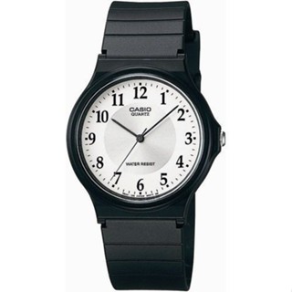 CASIO นาฬิกาข้อมือ CASIO รุ่น MQ-24-7B3LDF วัสดุเรซิ่น สีดำ