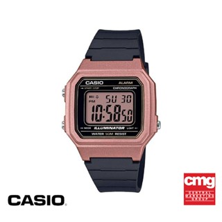 CASIO นาฬิกาข้อมือ CASIO รุ่น W-217HM-5AVDF วัสดุเรซิ่น สีชมพู