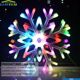 Uniis โคมไฟ LED แขวนตกแต่งหน้าต่าง กลางแจ้ง