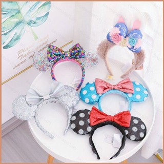 23 DISNEY Duffy Minnie Mickey Stellalou ที่คาดผม การ์ตูนน่ารัก เลื่อมหูกระต่าย ที่คาดผม เครื่องประดับผม