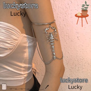 Lucky สร้อยข้อมือ โลหะผสม หลายชั้น ประดับพลอยเทียม สีทอง สีเงิน สําหรับผู้หญิง 2023